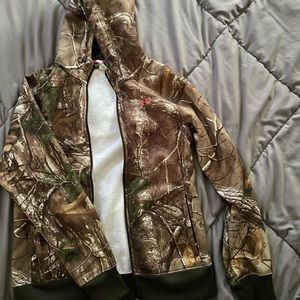 Under armor camo jacket